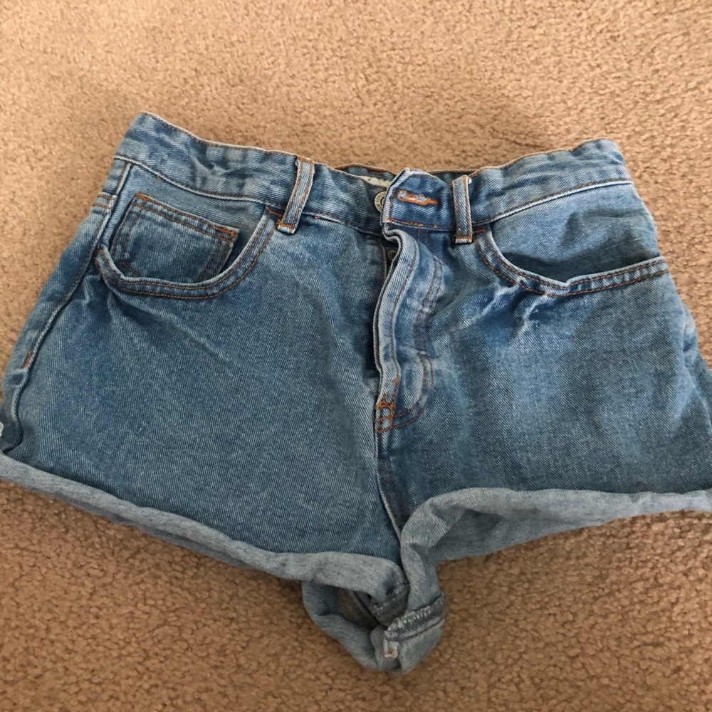 Forever 21 high rise denim shorts